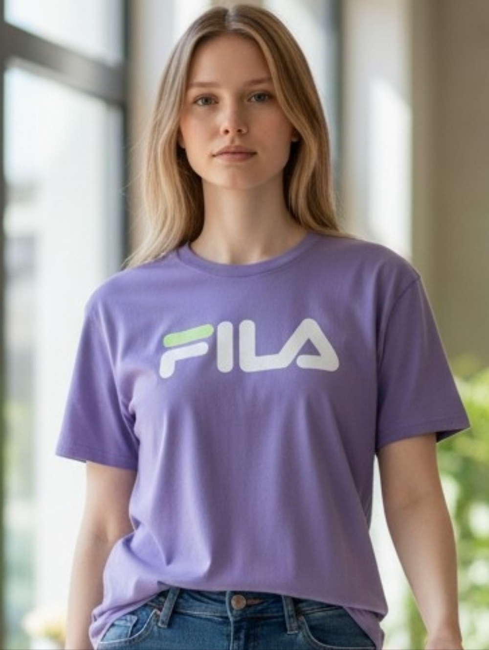 Fila Lilac T Shirt Extra Large (T53)
